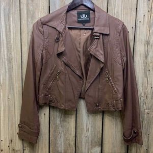 Women’s Faux Leather Jacket